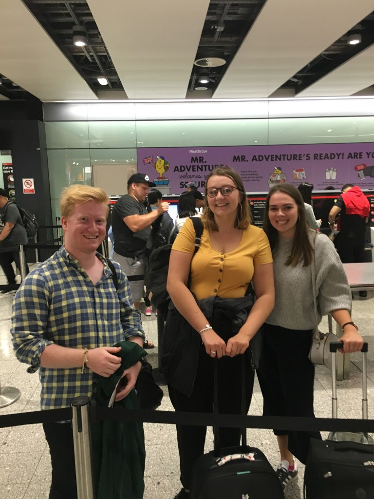 Leaving Heathrow Airport for Shanghai China